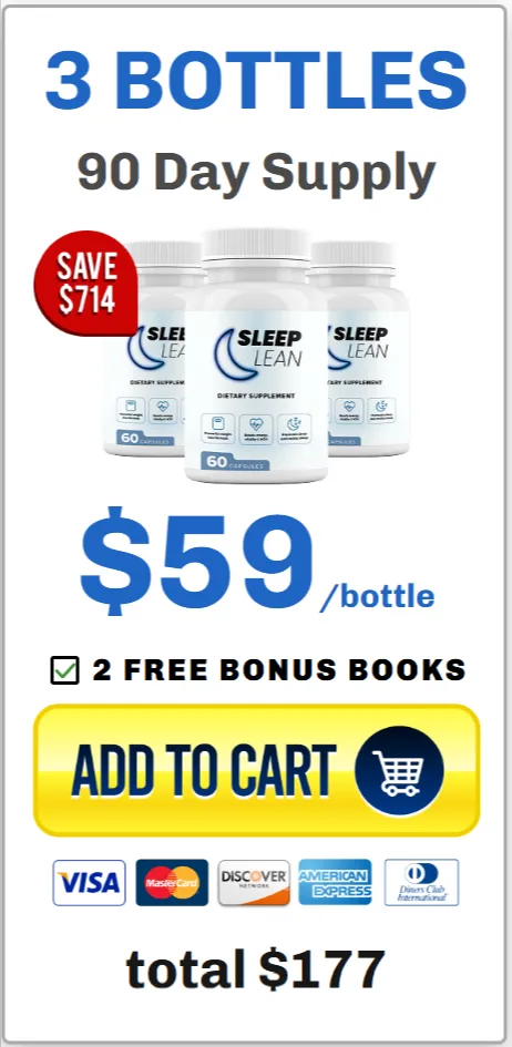 Sleep Lean price 3 bottle